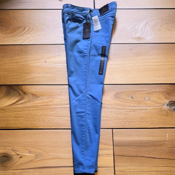 NWT NYDJ "CLARISSA ANKLE" Blue Not Your Daughters Jeans Size 10P - Picture 3 of 7